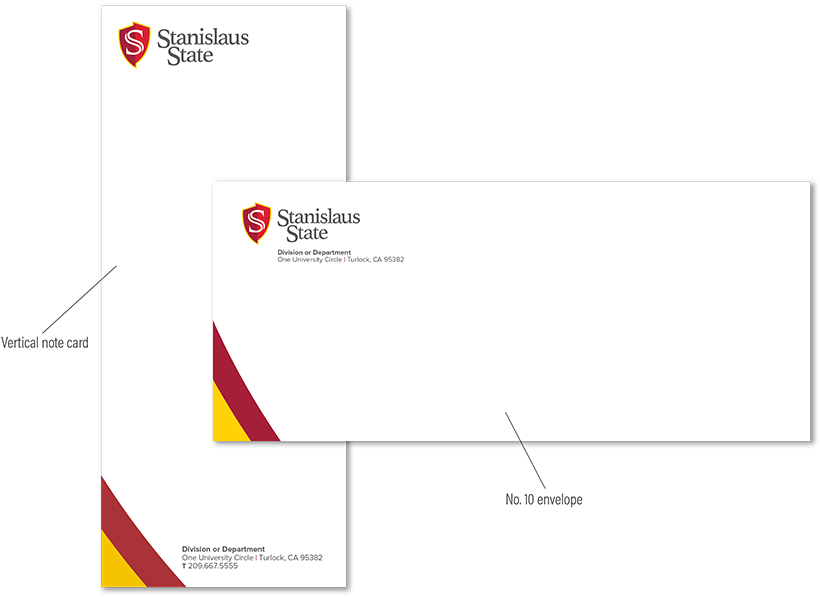 Vertical Flat Note Cards - California State University, Stanislaus (1000x770), Png Download