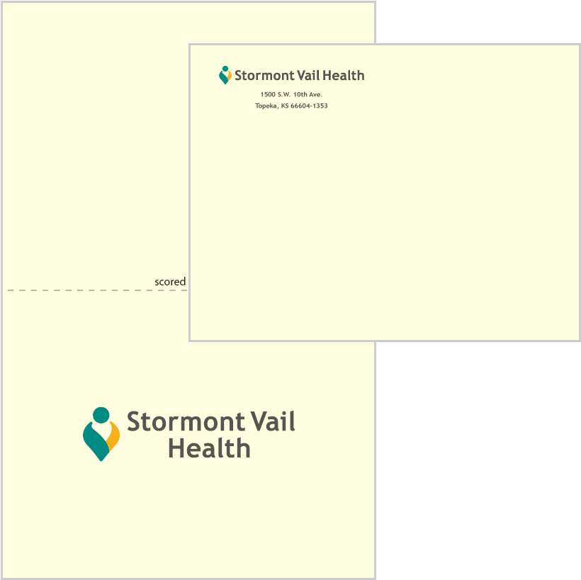 Stormont Vail Note Card - Logo (850x850), Png Download