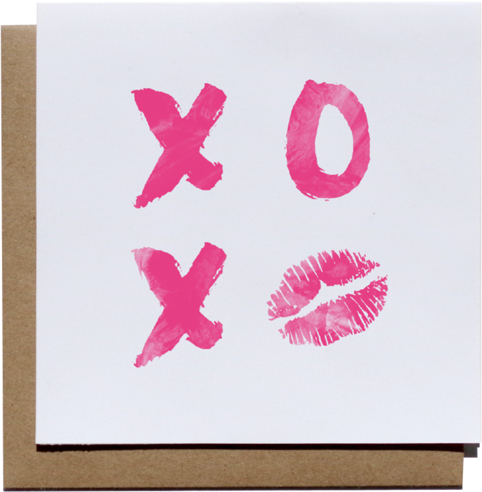 Xoxo Notecard - Paper (1024x1024), Png Download