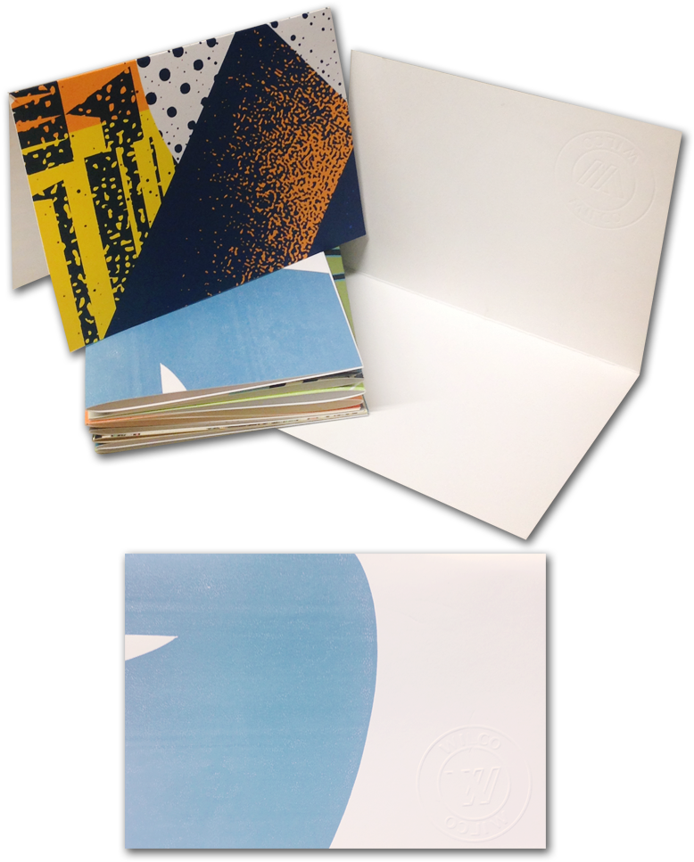 The Upcycle Notecard Set - Construction Paper (834x1000), Png Download