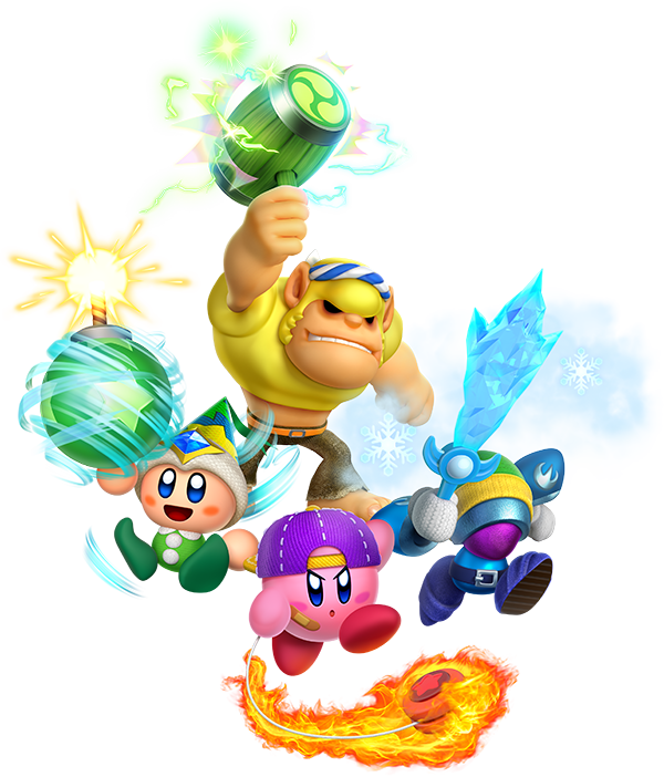 Avance De Kirby Star Allies - Kirby Star Allies Personajes (600x702), Png Download