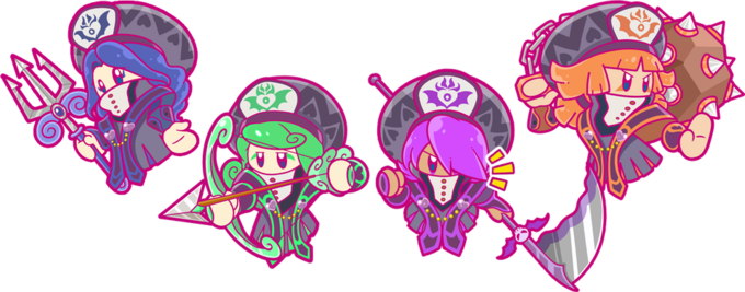 0 서 Kirby Super Star Ultra Kirby's Epic Yarn Kirby - Kirby Star Allies Wave 3 (680x267), Png Download
