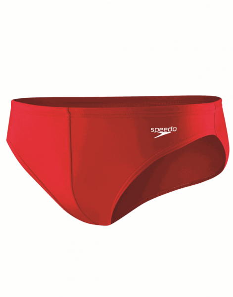 Speedo 7300165-611 Solar 1 Inch Brief Us Red - Briefs (600x600), Png Download