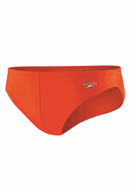 Speedo 7300165-184 Solar 1 Inch Brief Hot Orange - Inch (600x600), Png Download