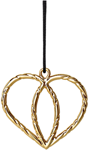 Karen Blixen Heart Crown - Rosendahl (460x460), Png Download