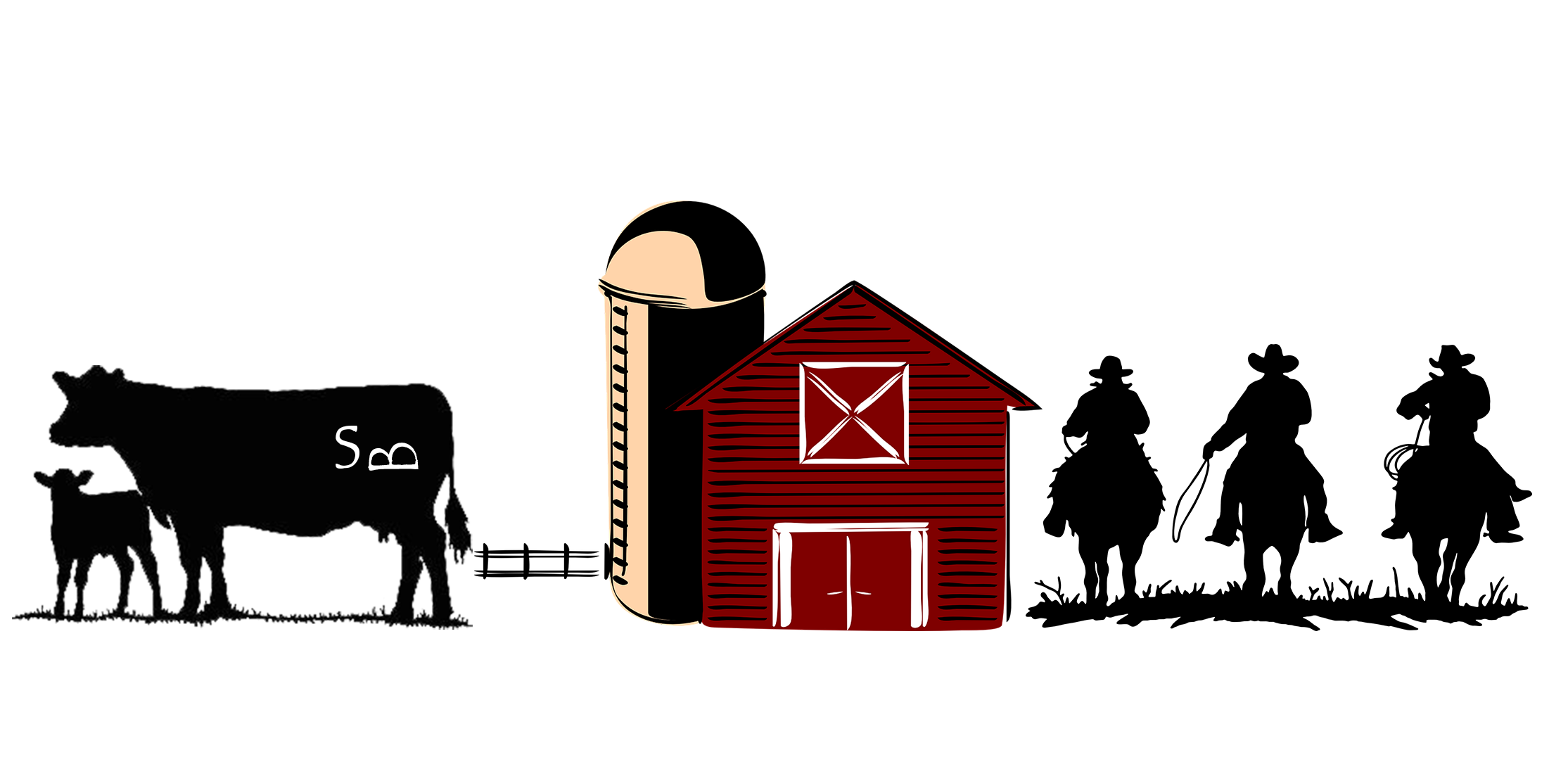 Western Legacy Farm & Ranch - Cattle Ranch Ranch Clipart (2400x1200), Png Download
