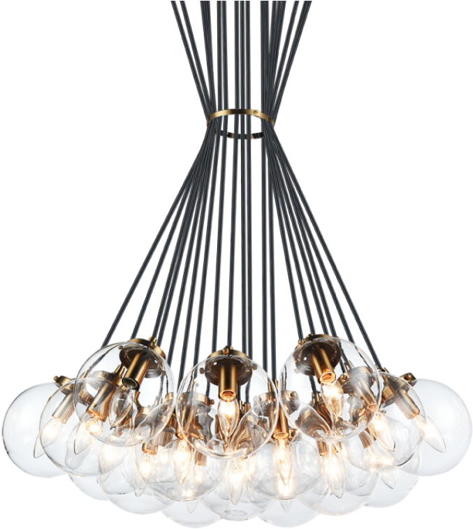 Free Download Brass Clipart Chandelier Light Fixture - Light Fixture (1000x850), Png Download