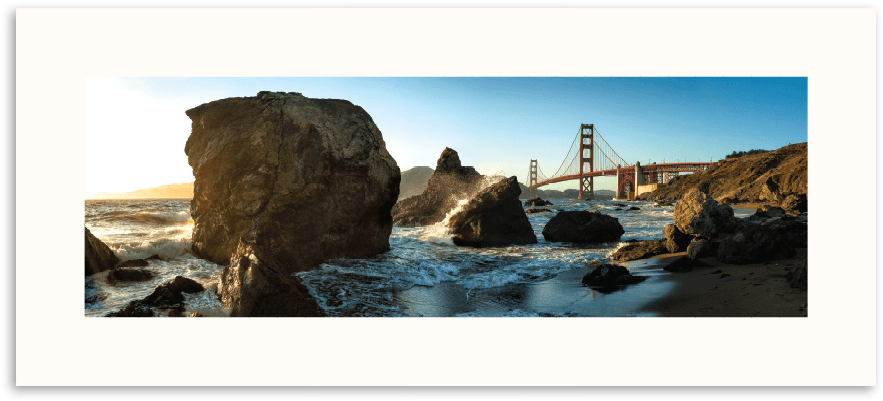 The Bridge - Golden Gate Bridge Photographic Art Print Framing / (900x900), Png Download