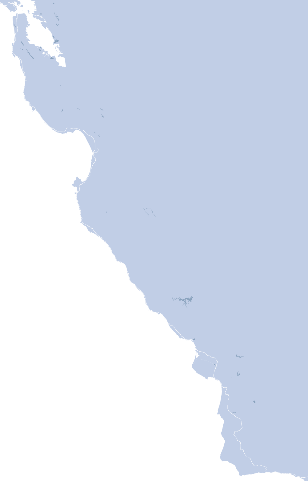 California's Central Coast - San Francisco (1000x1567), Png Download