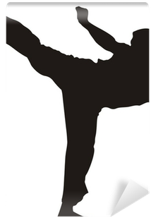 Karate Fighter Kicking - Happy Birthday Martial Arts (400x400), Png Download