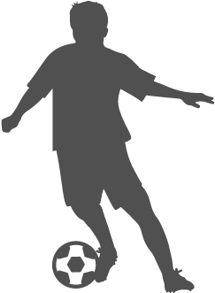 Soccer Player - Creative Football Player Wall Sticker For Switch (660x370), Png Download