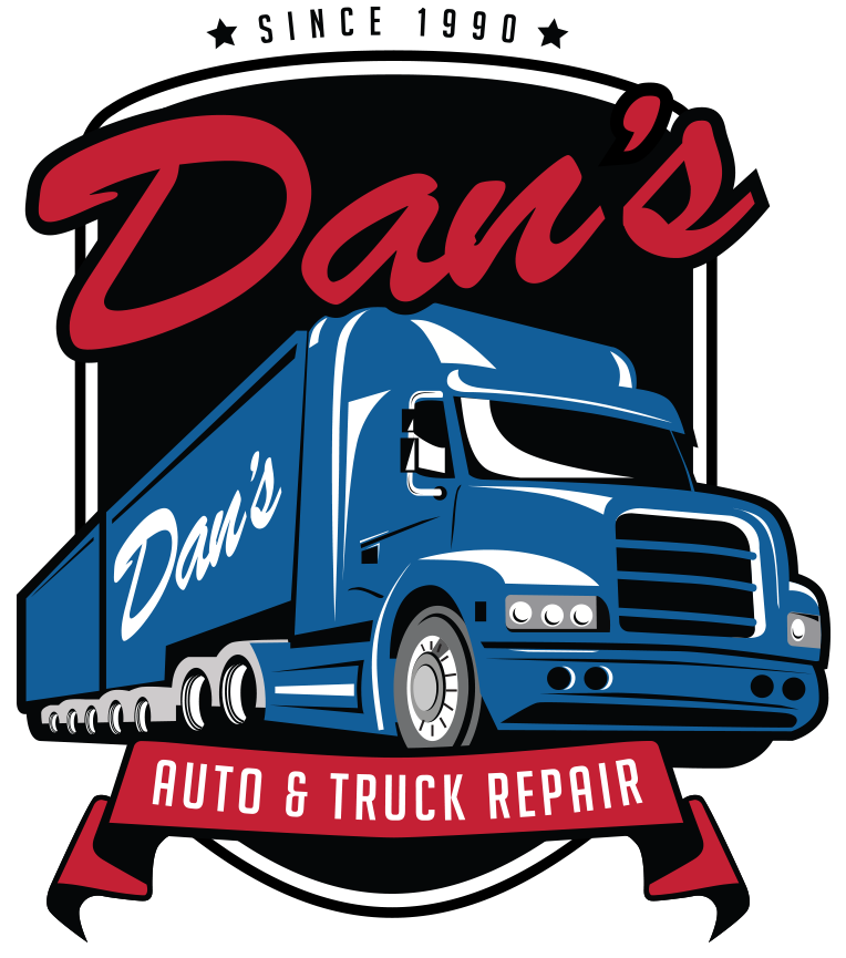 Dan's Auto And Truck Repair Logo - Truck Repair Shop Logo (1080x864), Png Download