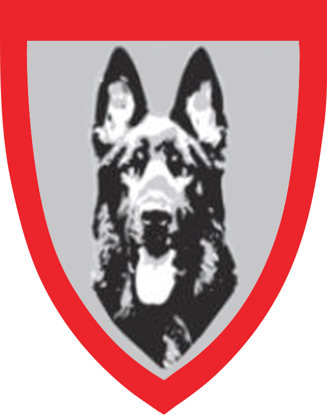 Stein K9 - K9 Logo German Shepherd (642x814), Png Download