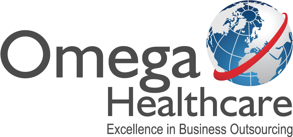Medical Practice Management Services In Karnataka - Omega Healthcare Management Services Pvt Ltd Logo (1015x475), Png Download