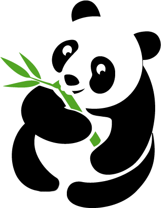 Download HD Panda Logo Transparent Transparent PNG Image - NicePNG.com