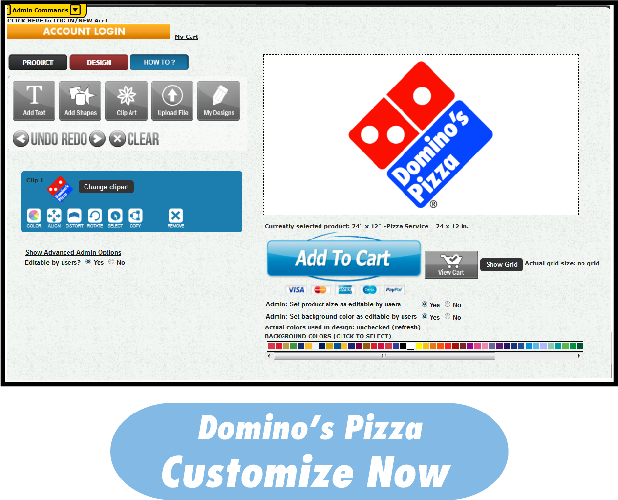 Domino's Pizza Truck Magnet - Dominos Pizza (1273x1149), Png Download