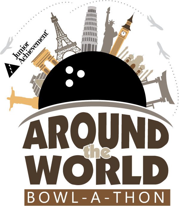 Around The World Bowl A Thon Logo Color - Around The World Logo (600x690), Png Download