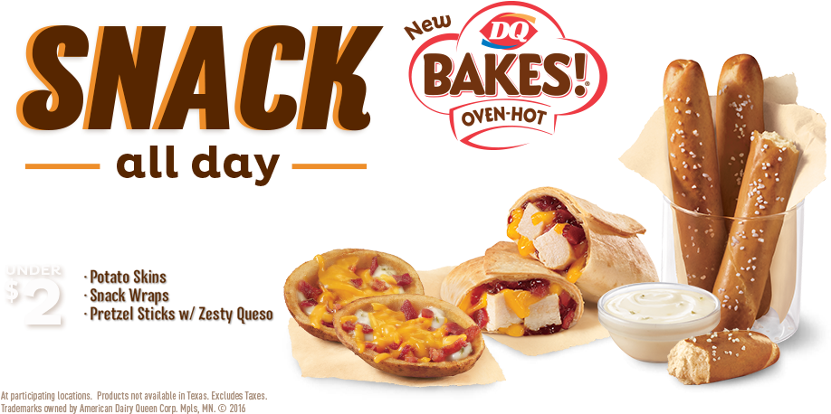 Dairy Queen Soft Pretzels And Potato Skins - Dairy Queen Soft Pretzels (960x630), Png Download