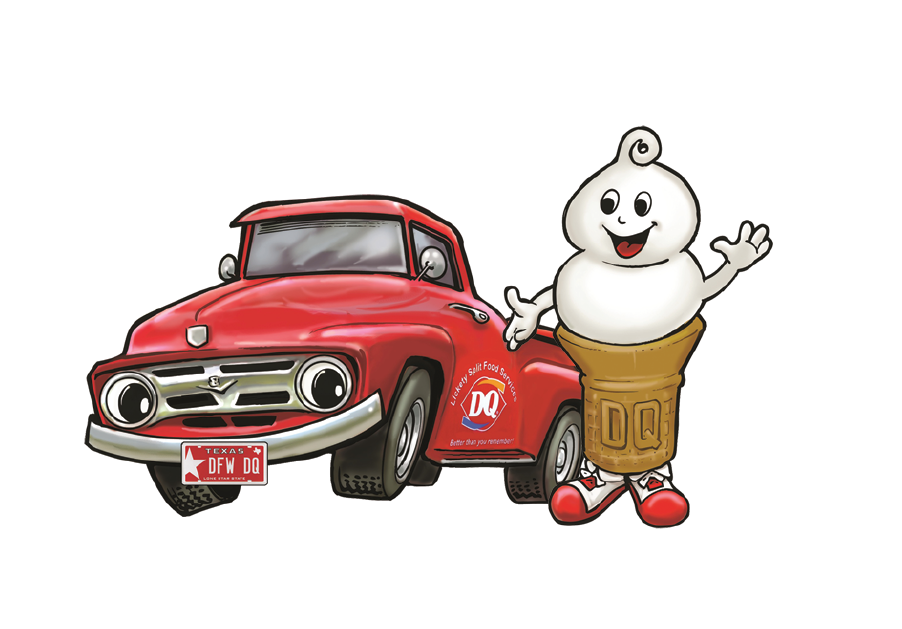 Dairy Queen Dallas/fort Worth, Texas“that's What I - Cartoon (1050x788), Png Download