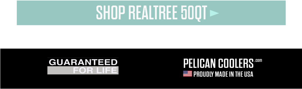 Shop 50qt Realtree Fishing Pelican Elite Coolers - Cooler (1023x335), Png Download