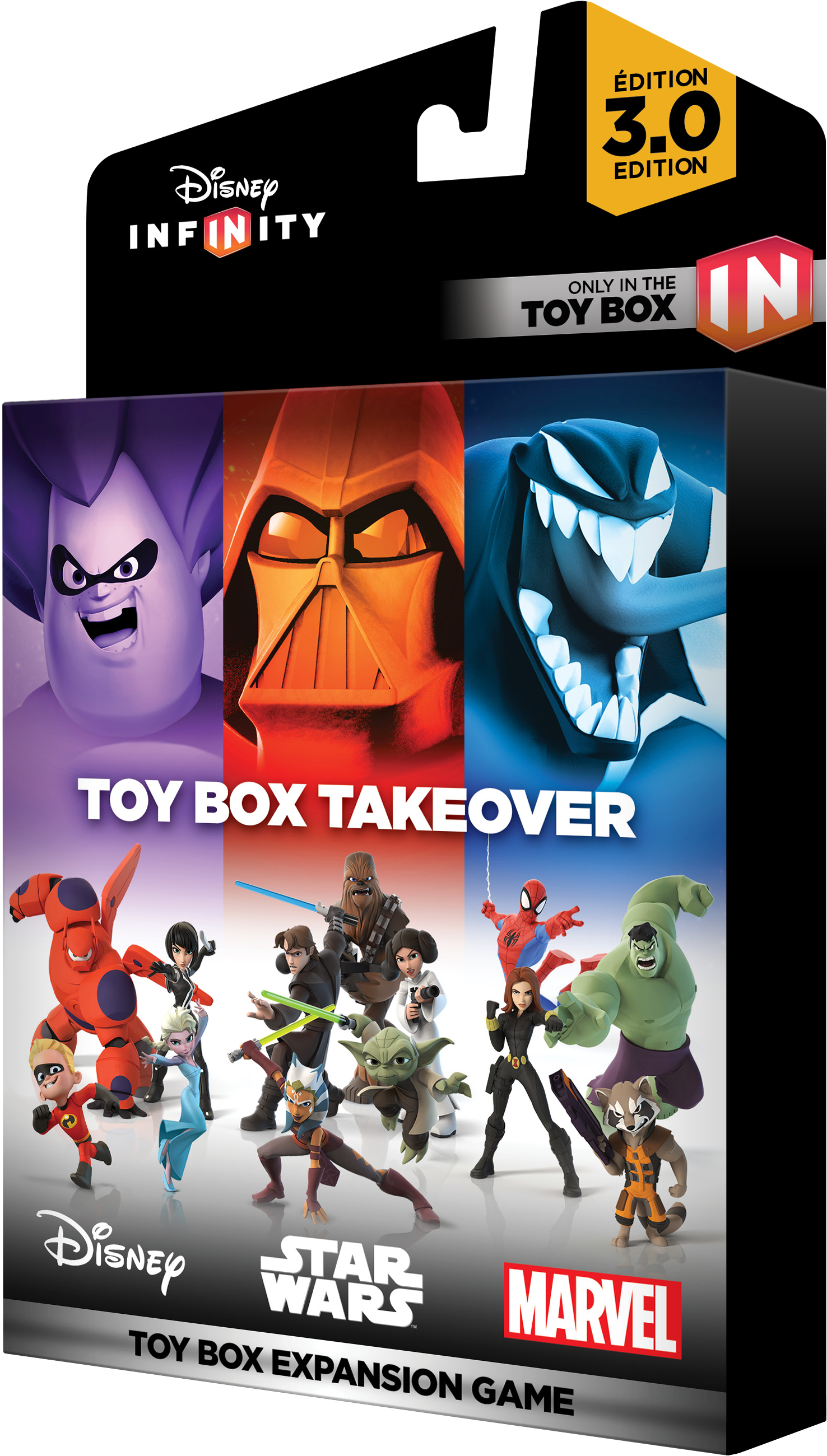 Disney Infinity Toy Box Takeover (1476x2600), Png Download