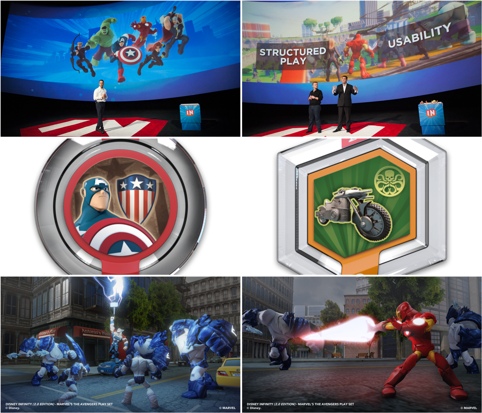Disney Infinity 2.0 Marvel Super Heroes Starter Pack (1600x1373), Png Download