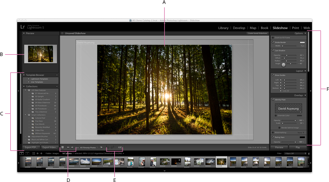 The Slideshow Module - Lightroom Werkzeugleiste (1101x614), Png Download