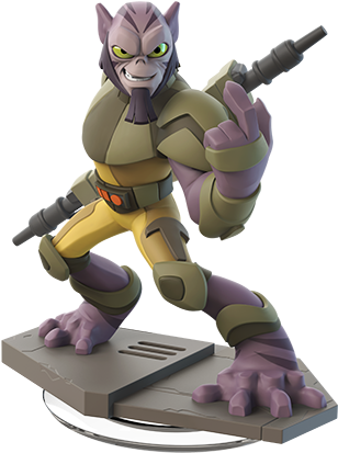 Disney Infinity - Disney Infinity 3.0 Star Wars Zeb Orrelios (362x515), Png Download