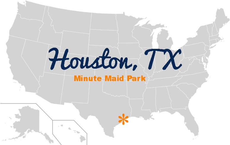 Houston Minute Maid Park - Rice Belt Of The Usa (800x495), Png Download