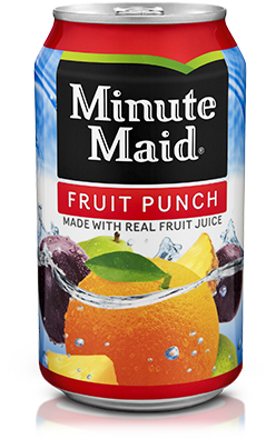 Minute Maid Fruit Punch Logo Download - Minute Maid Fruit Punch Can (270x480), Png Download