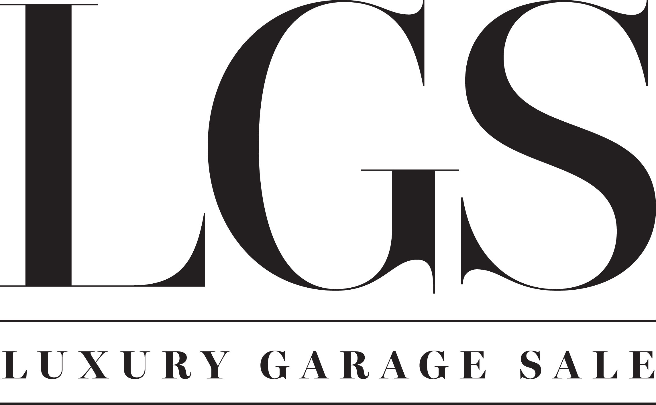 New Bags - Luxury Garage Sale Logo (2290x1415), Png Download