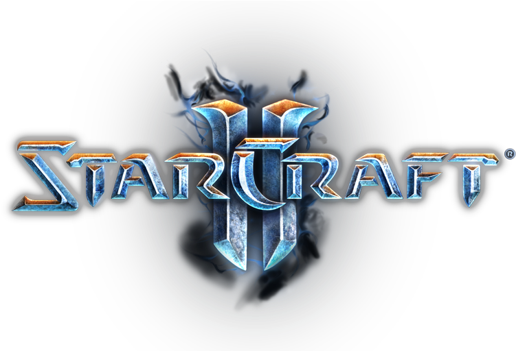 Starcraft2 Logo - Starcraft 2 Logo (813x511), Png Download