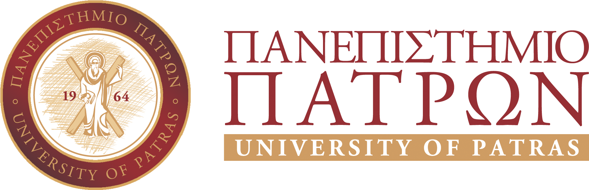Trademark - University Of Patras Logo (2028x736), Png Download