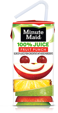 Minute Maid Fruit Punch - Minute Maid (270x480), Png Download
