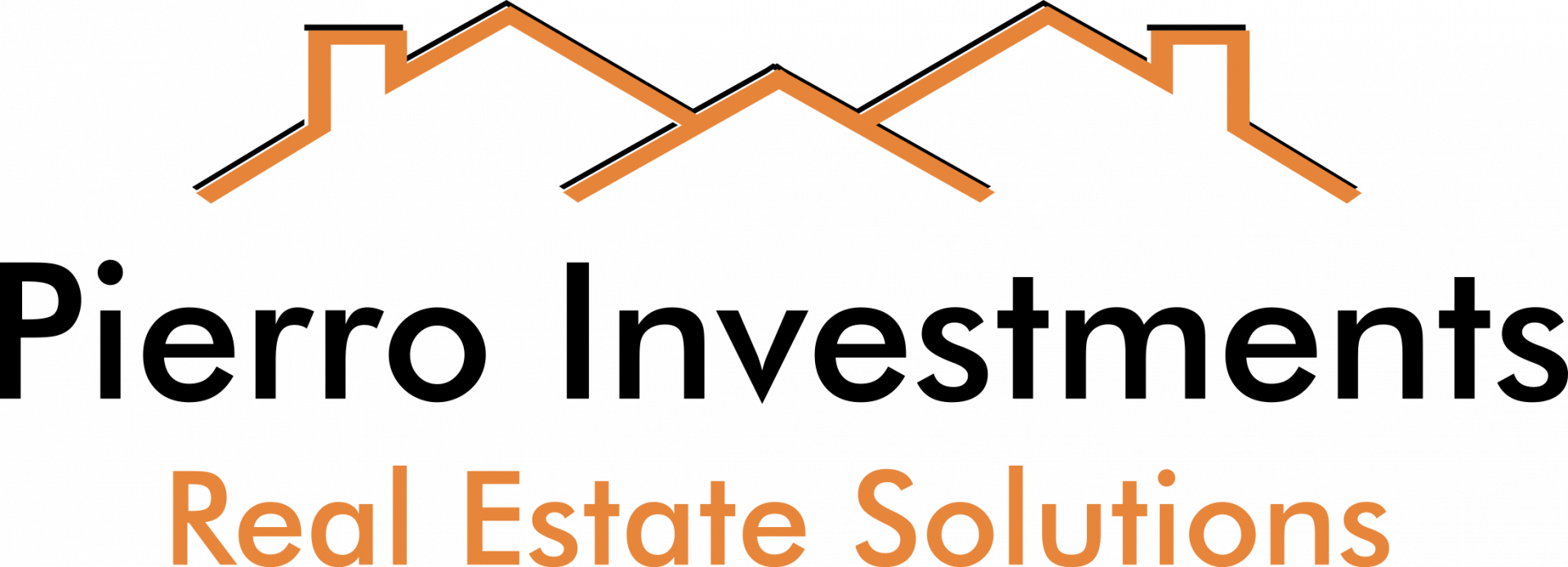 Pierro Buys Houses Logo - 3 House (1920x694), Png Download