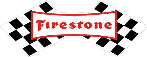 Firestone Vintage - Start Flag (480x360), Png Download