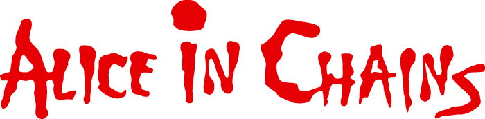 Red Rammstein Logo - Alice In Chains Logo Png (700x172), Png Download