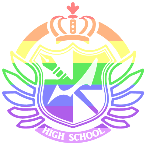Welcome To Hope's Peak Pride A Danganronpa Lgbt Headcanon - Danganronpa (650x650), Png Download