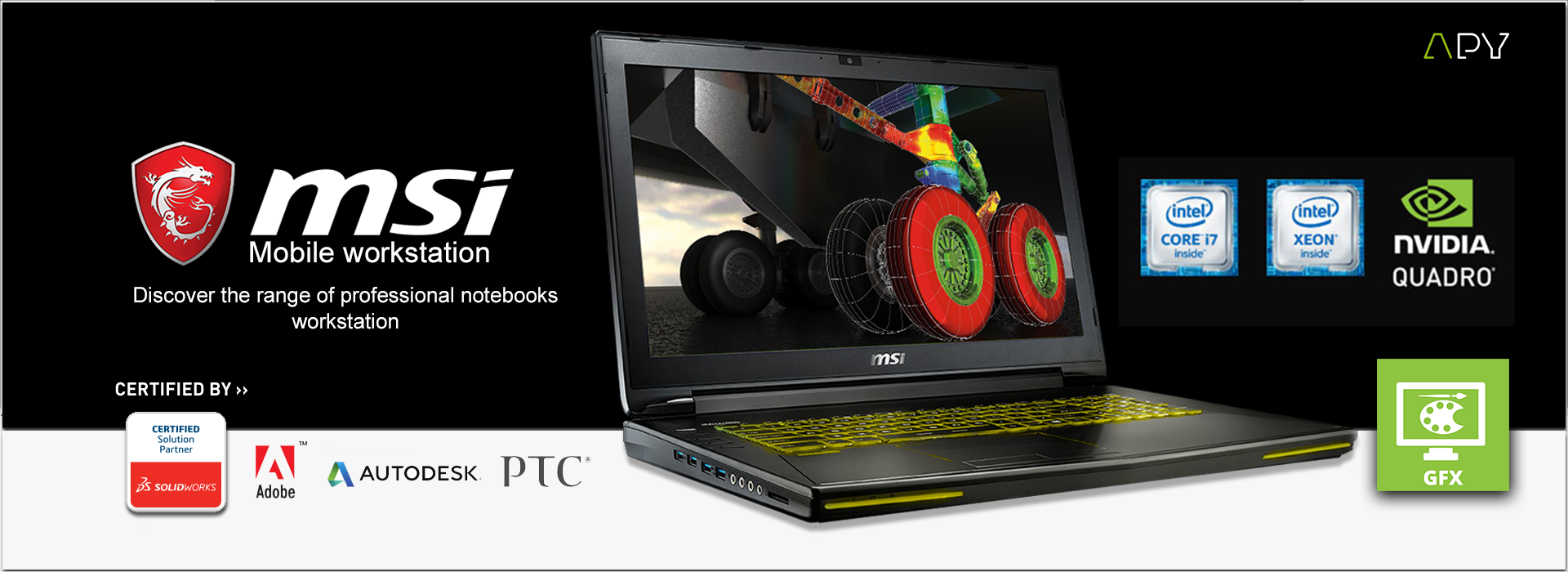 List Of Products By Brand Msi - Nvidia (1920x700), Png Download