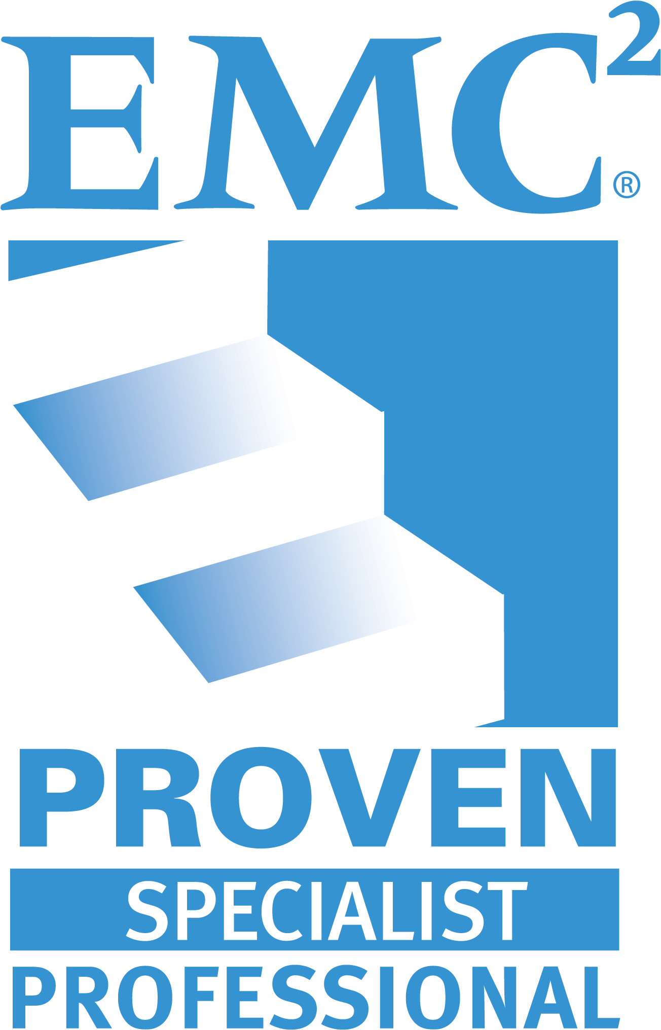 Emc Proven Specialist - Emc Proven Professional Logo (1314x2044), Png Download