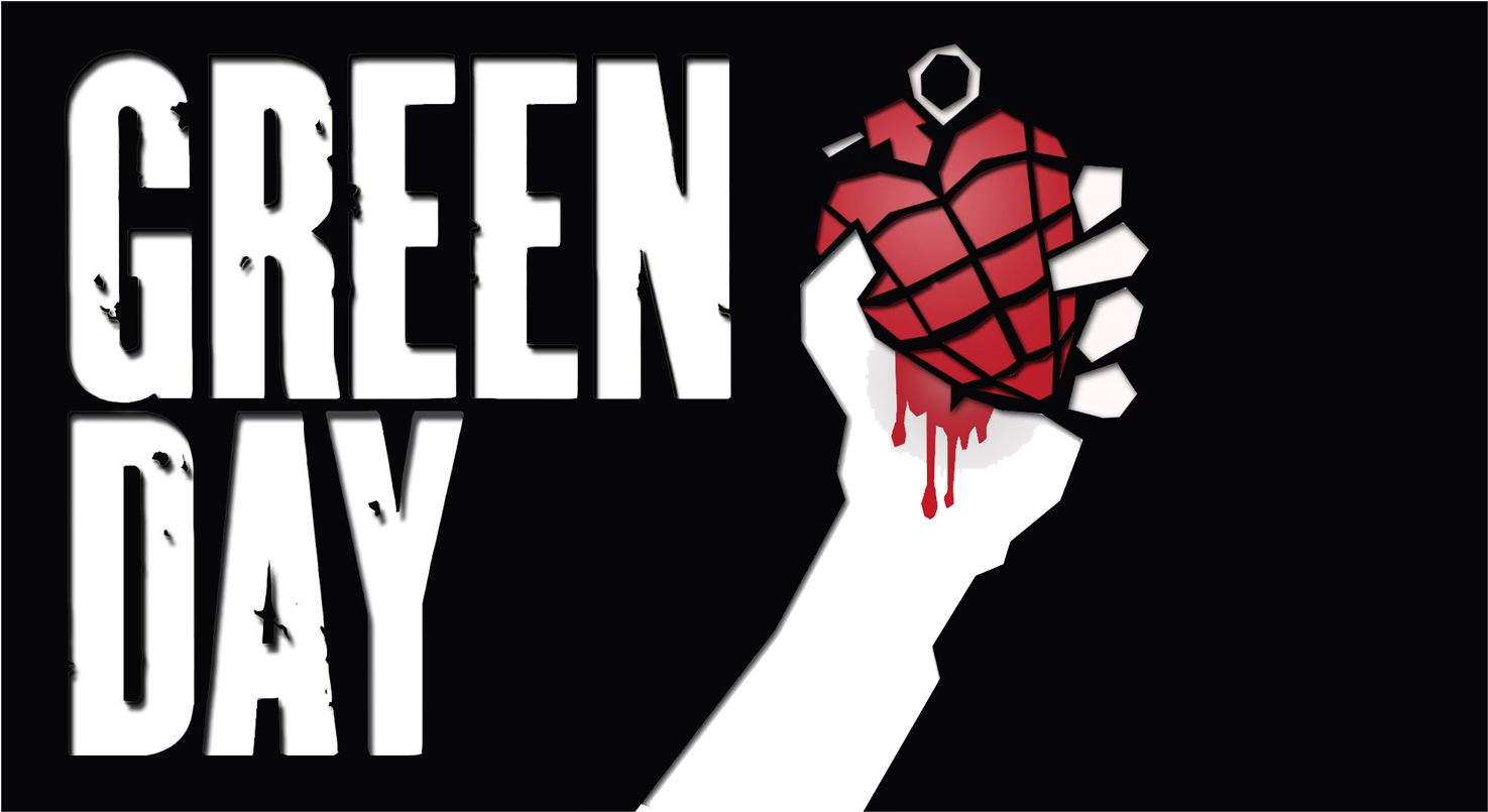 Green Day Logo - Green Day American Idiot (1600x930), Png Download