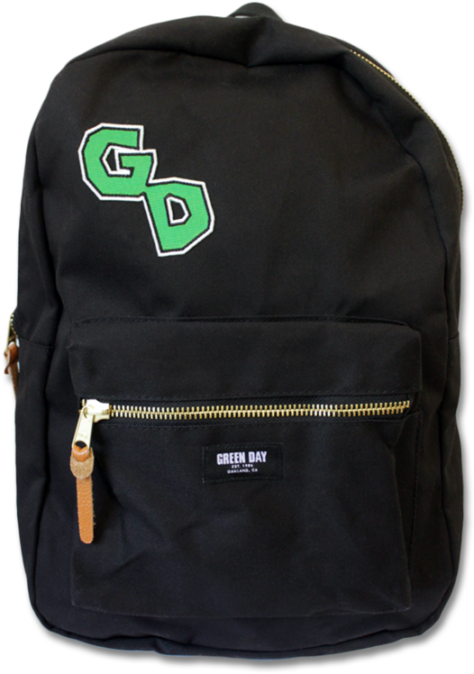 Gd Custom Backpack - Backpack Green Day (800x800), Png Download