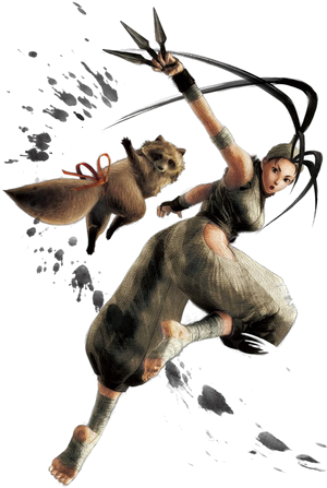 Ibuki - Super Street Fighter 4 Ibuki (300x447), Png Download