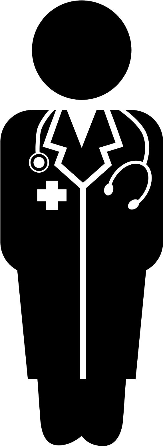 Free Download Doctor Standing Icon Png Clipart Computer - Physician (1920x1604), Png Download