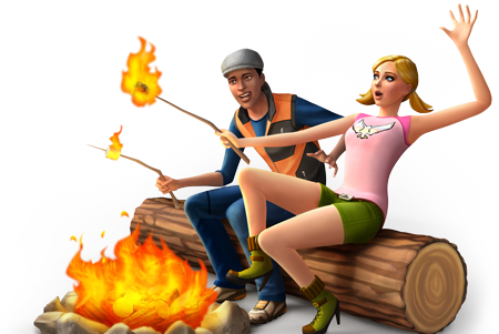 The Sims 4 Outdoor Retreat Game Pack - Sims Renders (450x301), Png Download