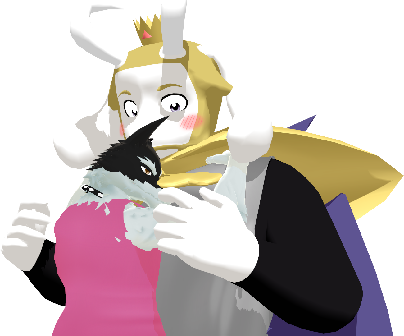 Mmd Undertale - Asgorexdoggo - Fur (1920x1080), Png Download