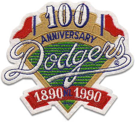 Los Angeles Dodgers - Emblem (450x407), Png Download