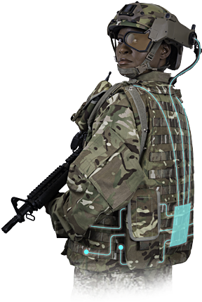 E Textiles To Wirelessly Charge Military Equipment - Military Central Energy Store (300x436), Png Download