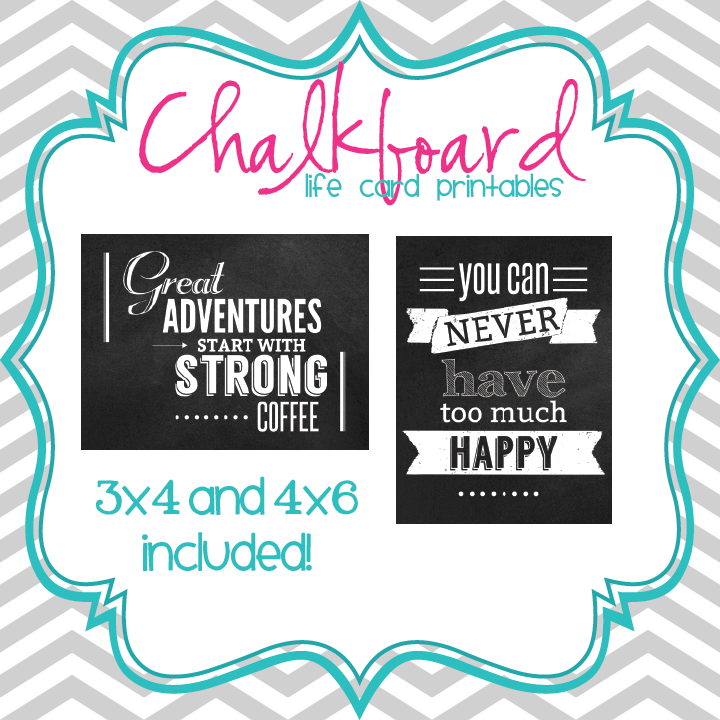 You Can Grab These Sweet Printable Life Cards Here - Scrapbooking (720x720), Png Download