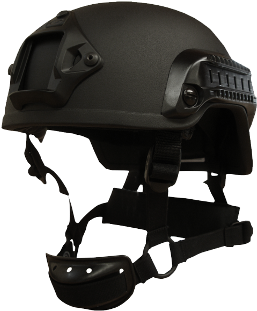 Combat Helmet - Night Vision (605x310), Png Download